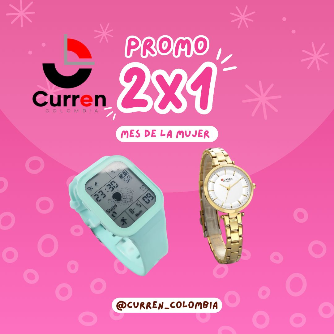 PROMO 2X1 MES DE LA MUJER