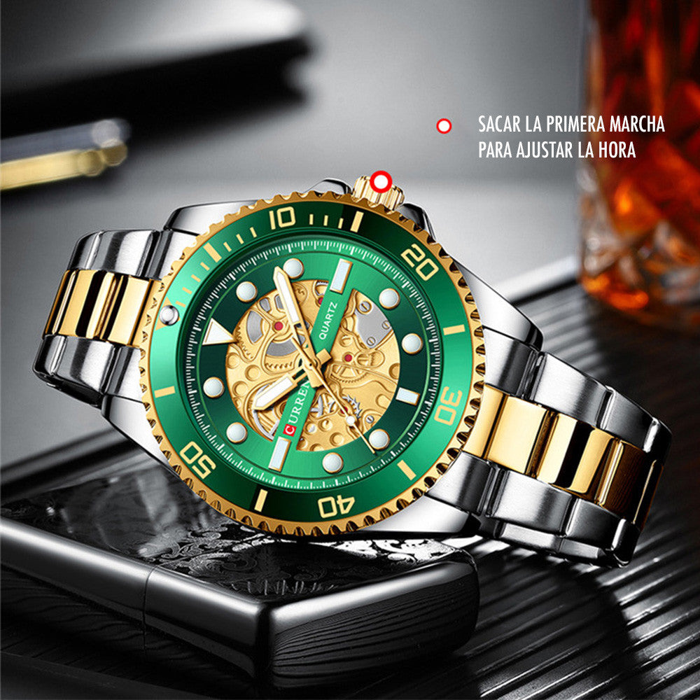 Reloj de Hombre Curren 8412+ Esfero Curren+ Bolsa de Regalo