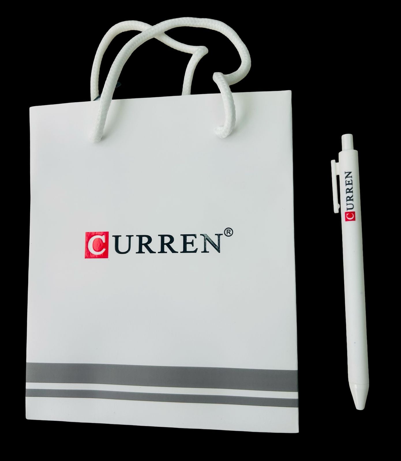 Reloj de Hombre Curren 8418 + Esfero Curren+ Bolsa de Regalo