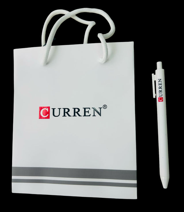 Reloj Curren hombre 8464+ Esfero Curren+ Bolsa de Regalo