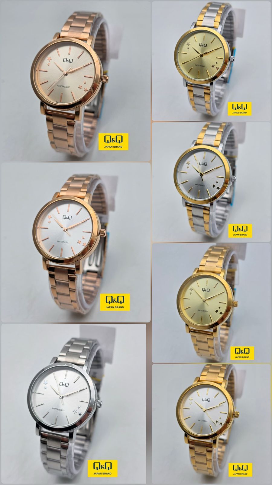 Reloj Q&Q para dama estrellas