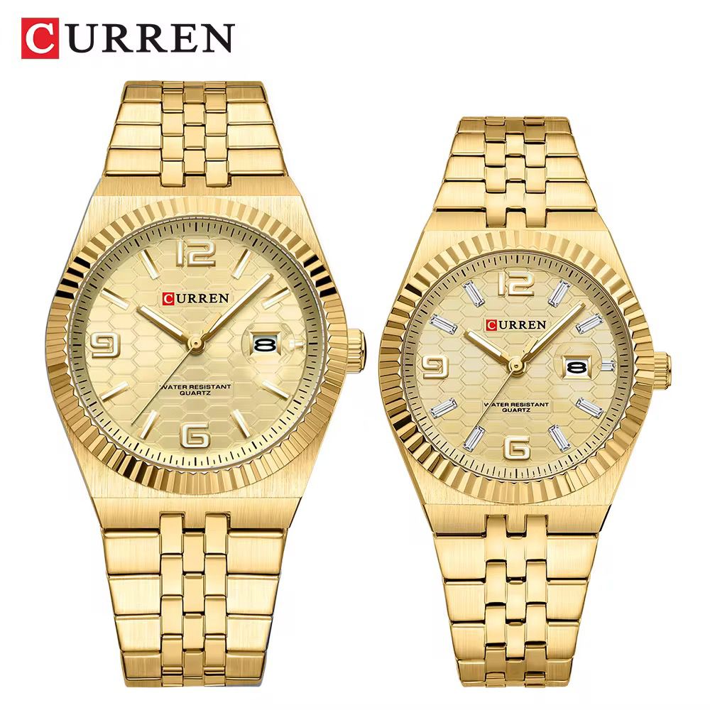 Pareja de Relojes Curren 8498