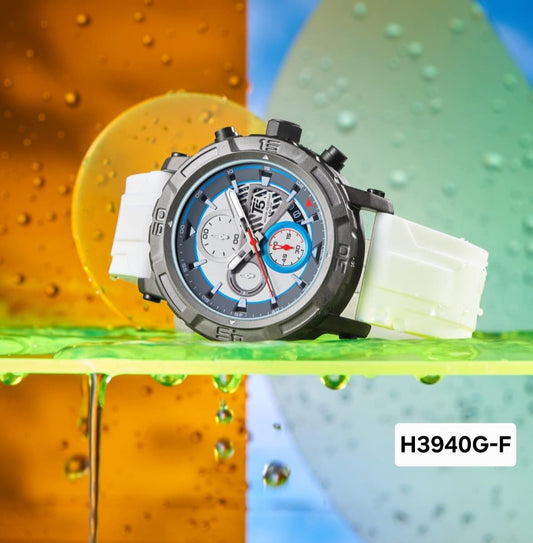 *T5-CRONOGRAFO*🫟 "H3940G- Modelo Mediano"