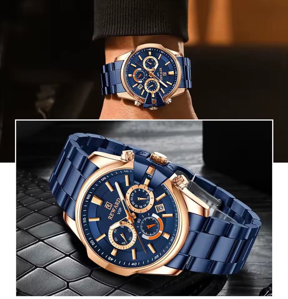Reloj Reward Acero Caballero