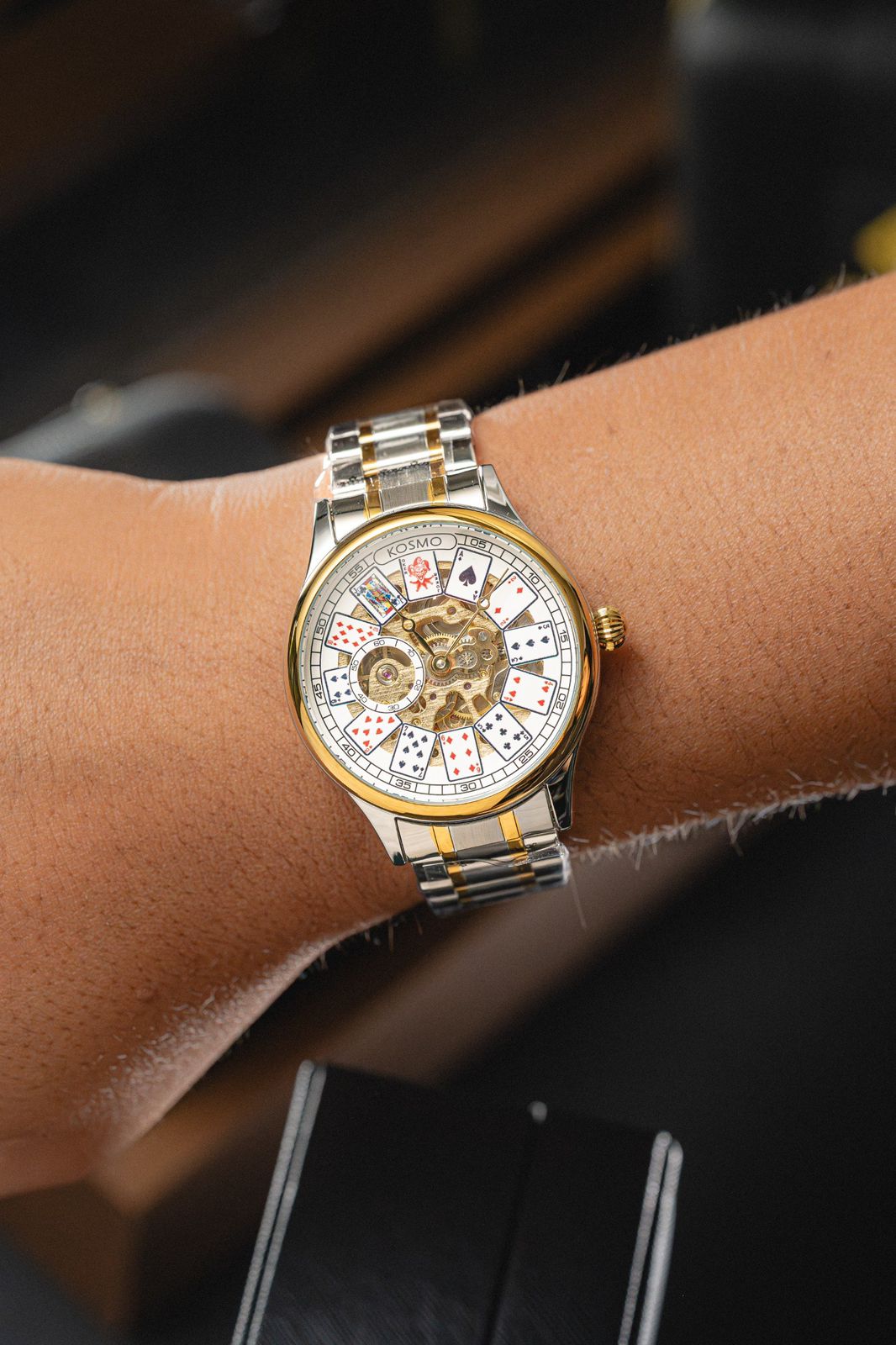Reloj Kosmo Cartas Caballero