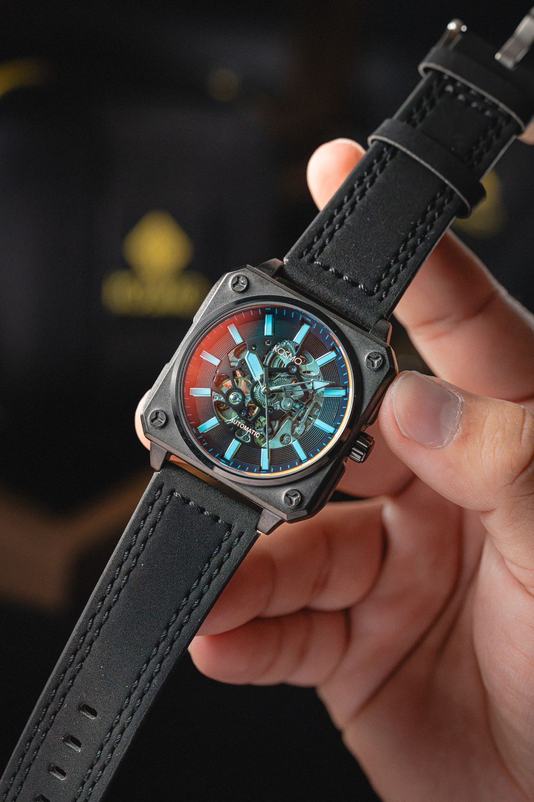Reloj Caballero Kosmo Cuadrado