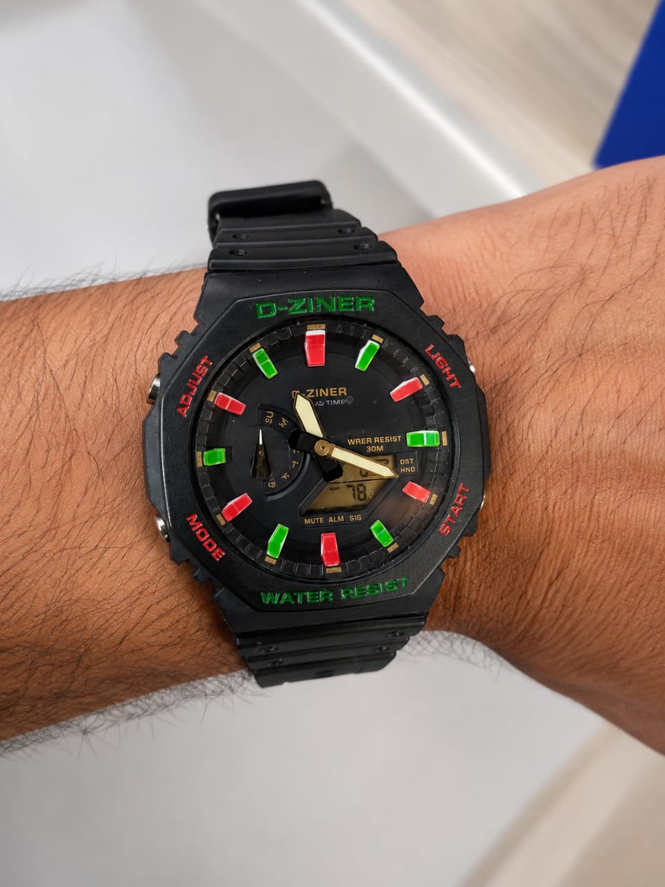 Reloj Deportivo D-ZINER – Estilo Moderno y Energía de Colores
