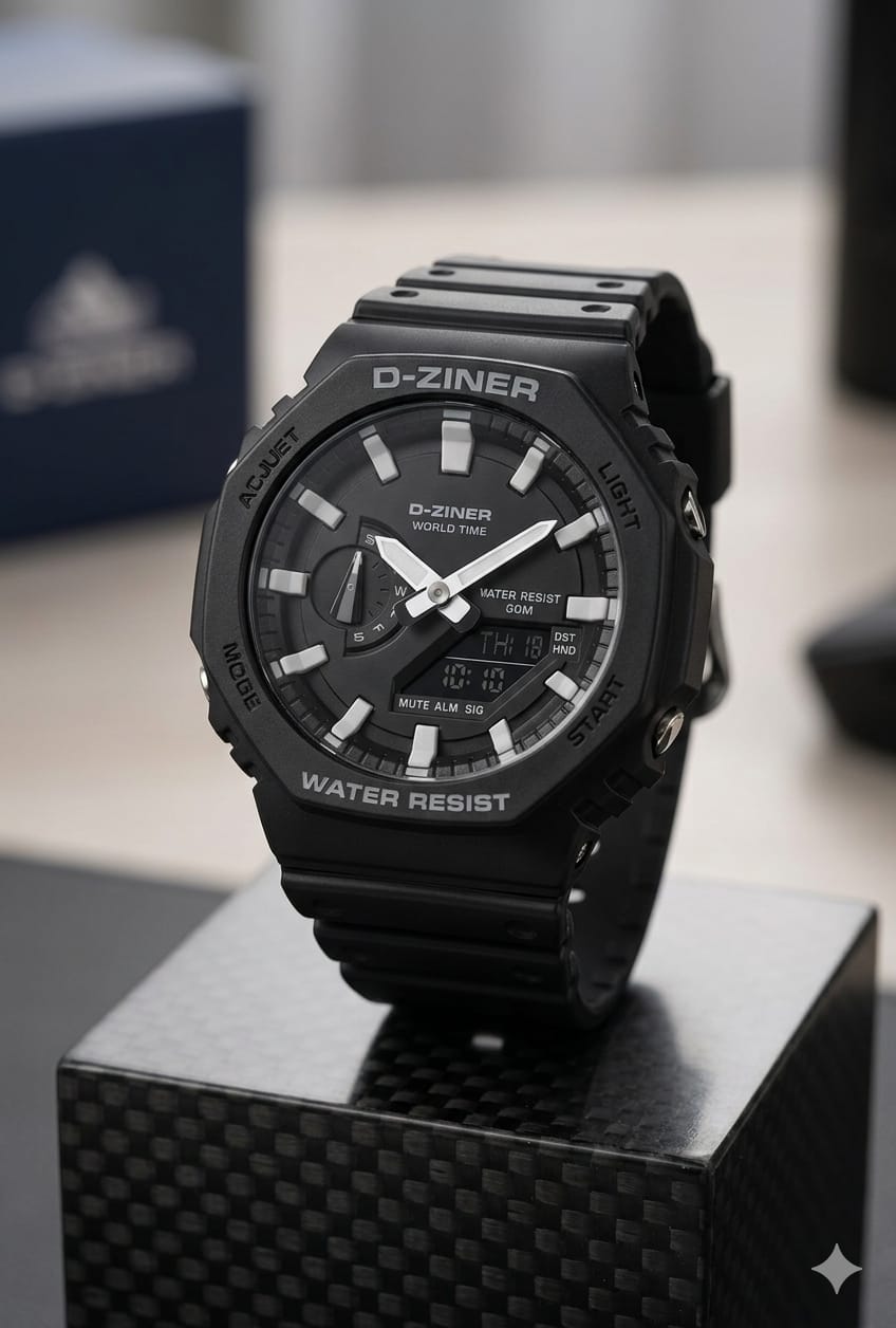 Reloj Deportivo D-ZINER – Estilo Moderno y Energía de Colores