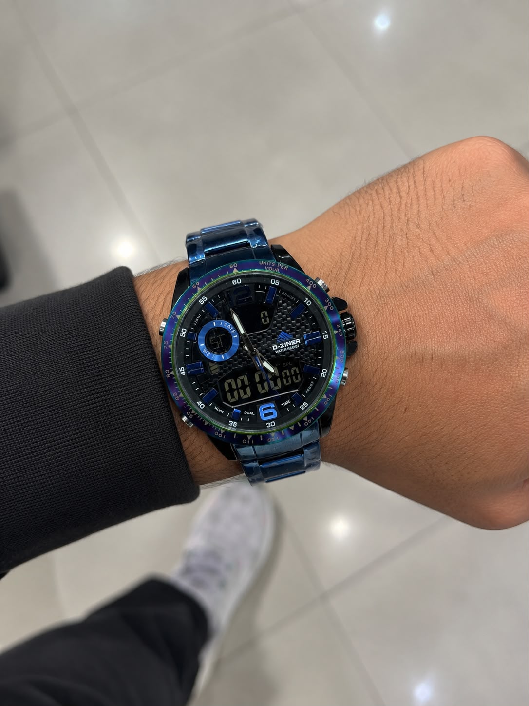 RELOJ D-ZINER DOBLE HORA ⏳✅