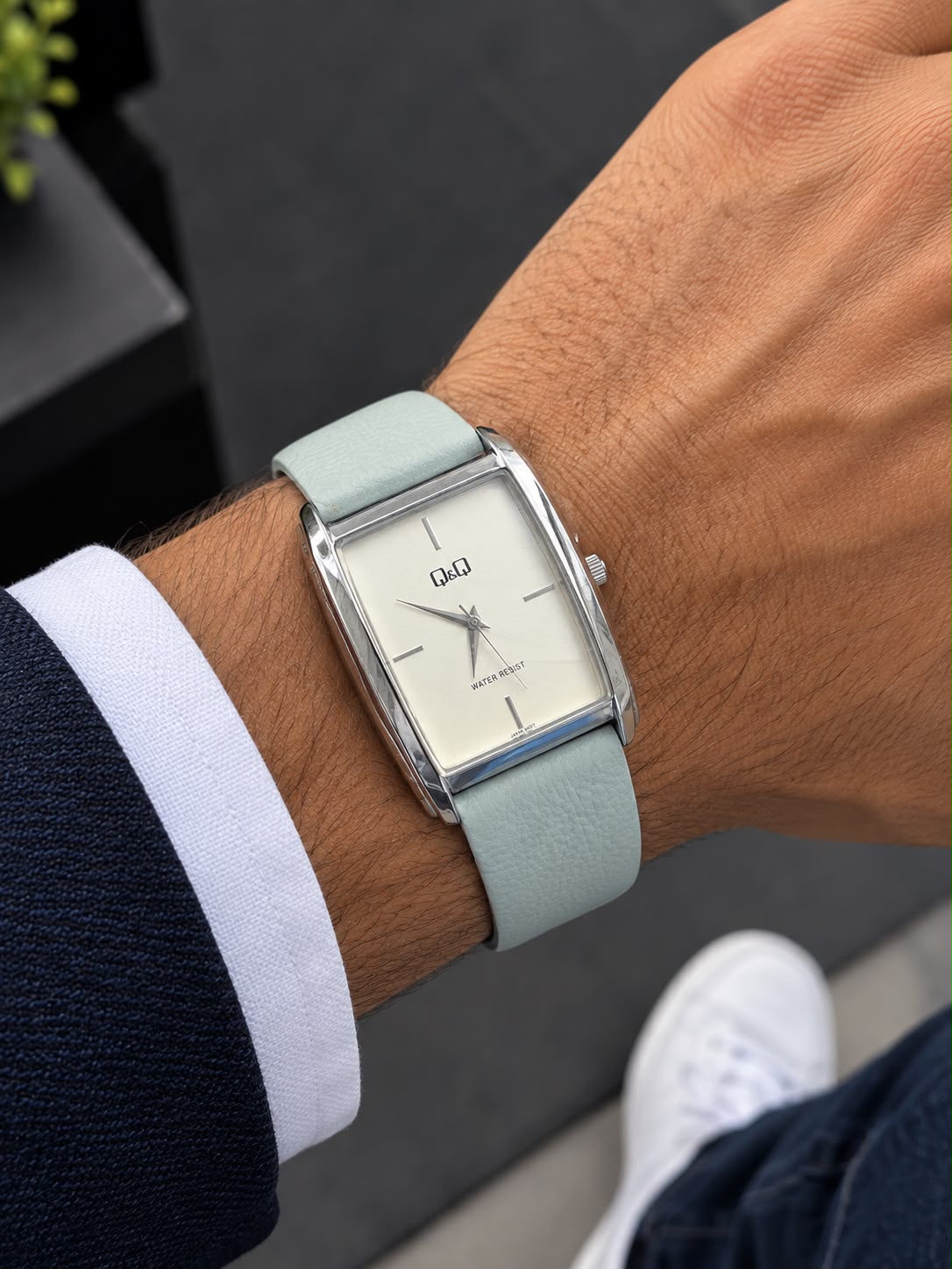 Reloj Q&Q Cuero Q51A-502PY para Hombre!