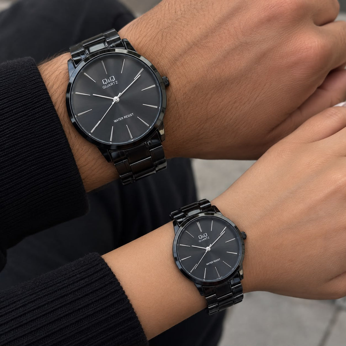 Reloj Pareja Q&Q QB22J418Y !