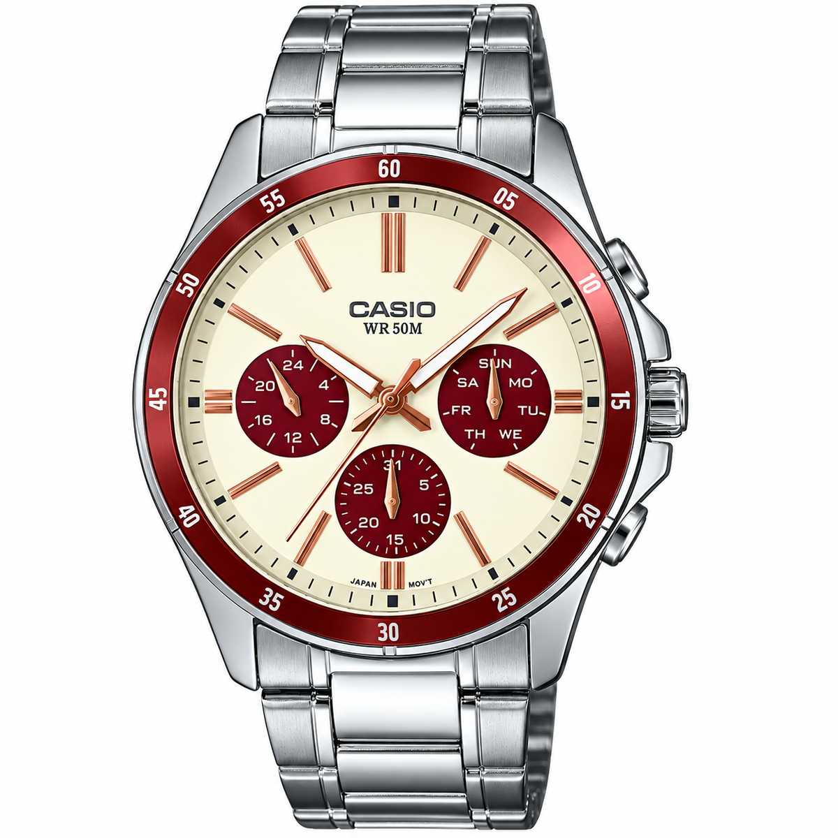 Reloj Casio Caballero MTP-1374D-5A2VDF!