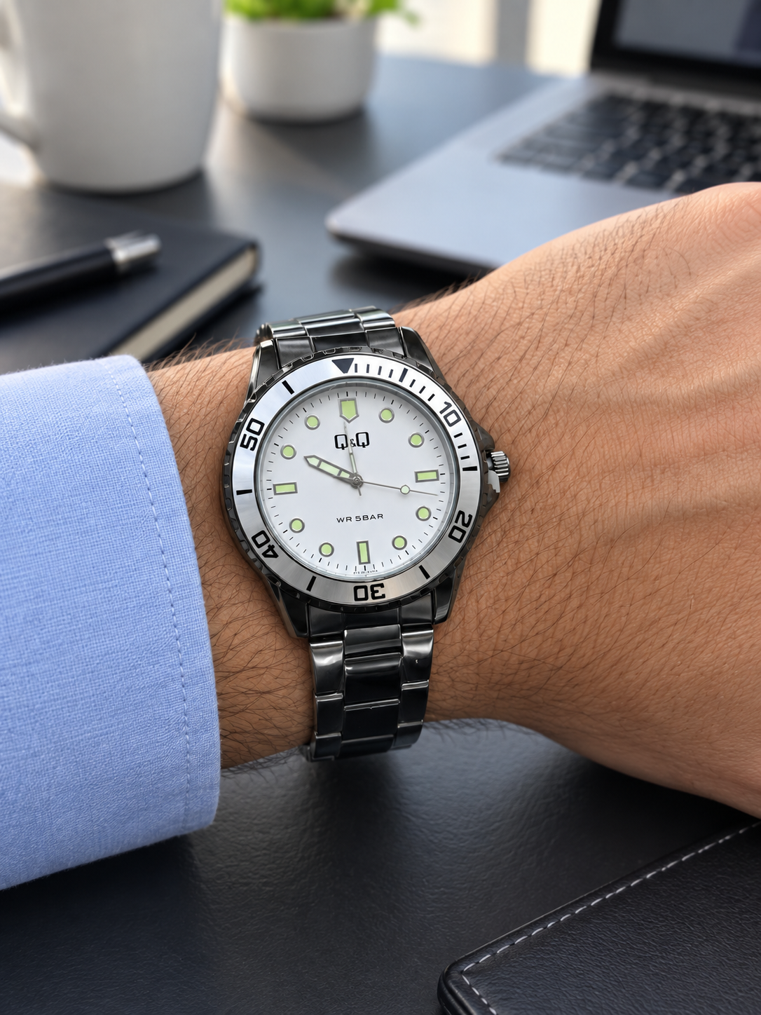 Reloj Q&Q Para Hombre QZ82J201Y!