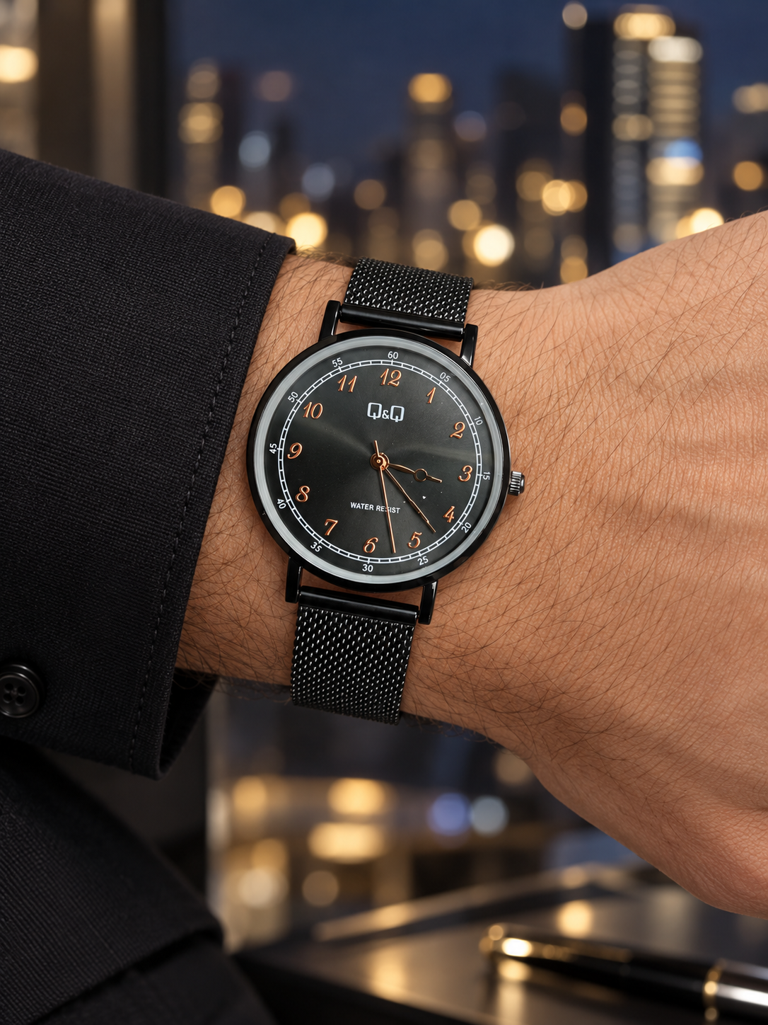 Reloj Q&Q En Malla  Q226J202YY!