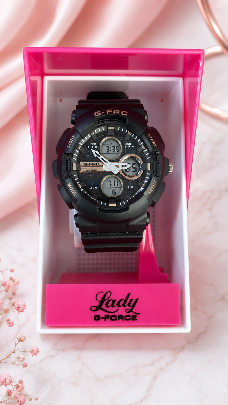 Reloj Lady G- Force AK24163 ✅
