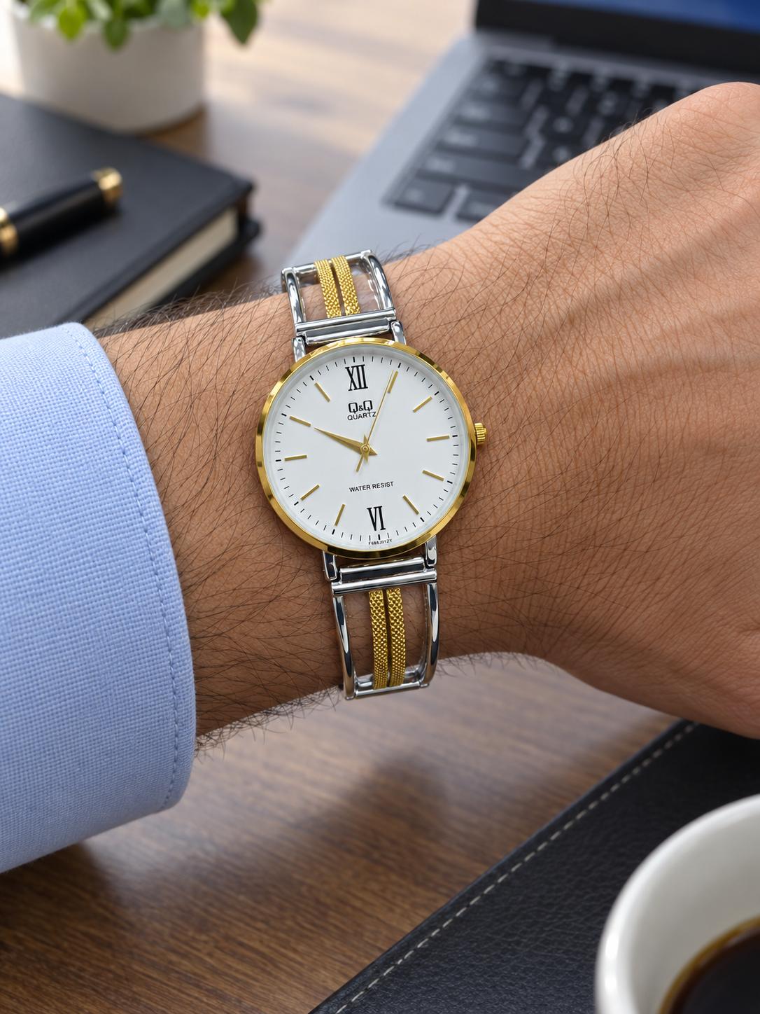 Reloj Q&Q Para Hombre QB22J418Y!