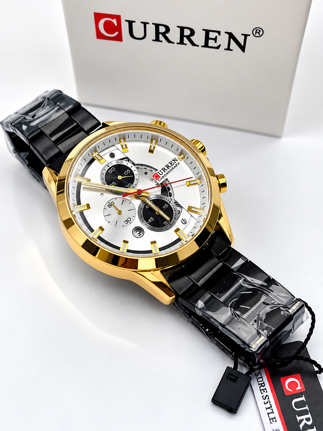 Reloj Curren De Hombre 8325+ Esfero Curren+ Bolsa de Regalo