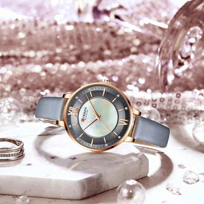 Reloj Curren  Mujer 9080+ Esfero Curren+ Bolsa de Regalo!