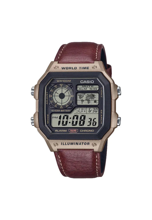 Reloj Casio AE-1200WHL-5A – Estilo World Time