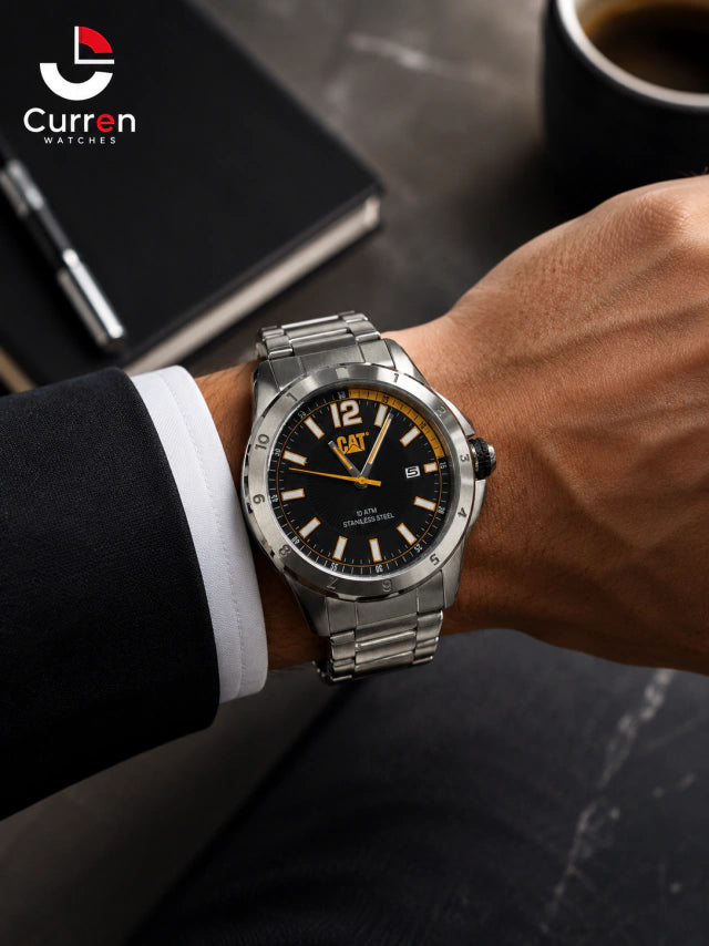 Reloj CATERPILLAR Caballero 10 ATM – Acero Inoxidable