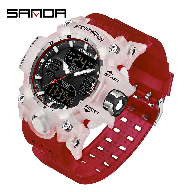 Reloj Sanda 6126 – Deportivo, funcional y moderno