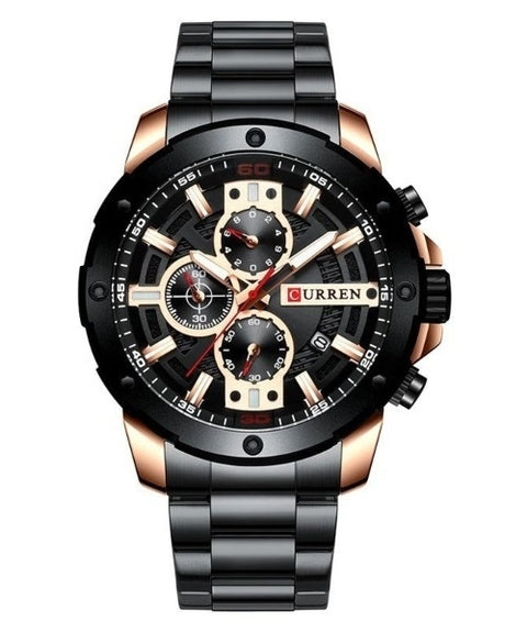 Reloj de Hombre Curren 8336 + Esfero Curren+ Bolsa de Regalo