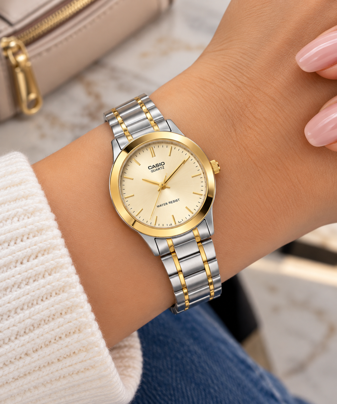 Reloj Casio Dama LTP-1128G-9ARDF✅