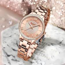 Reloj De Dama Curren9084+ Esfero Curren+ Bolsa de Regalo