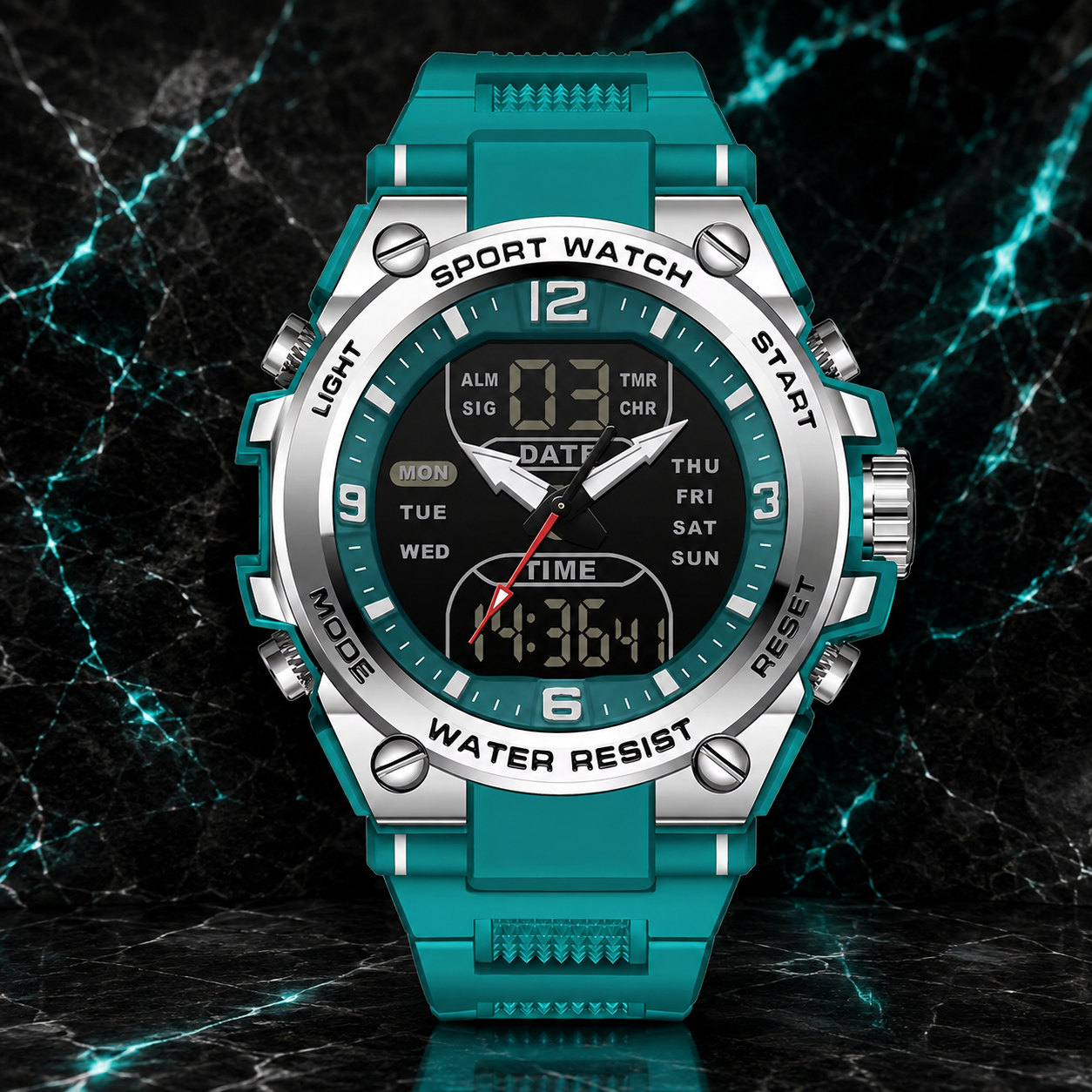 Reloj Sanda 6252 Caballero ⌛✅