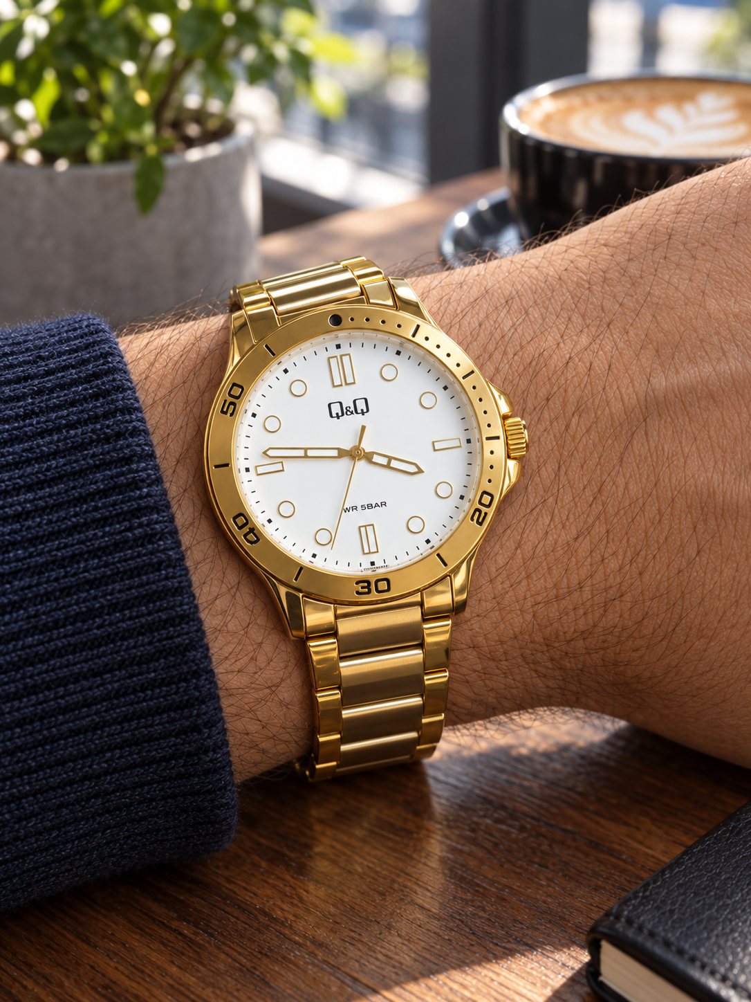 Reloj Q&Q Para Hombre Q09A-006PY!