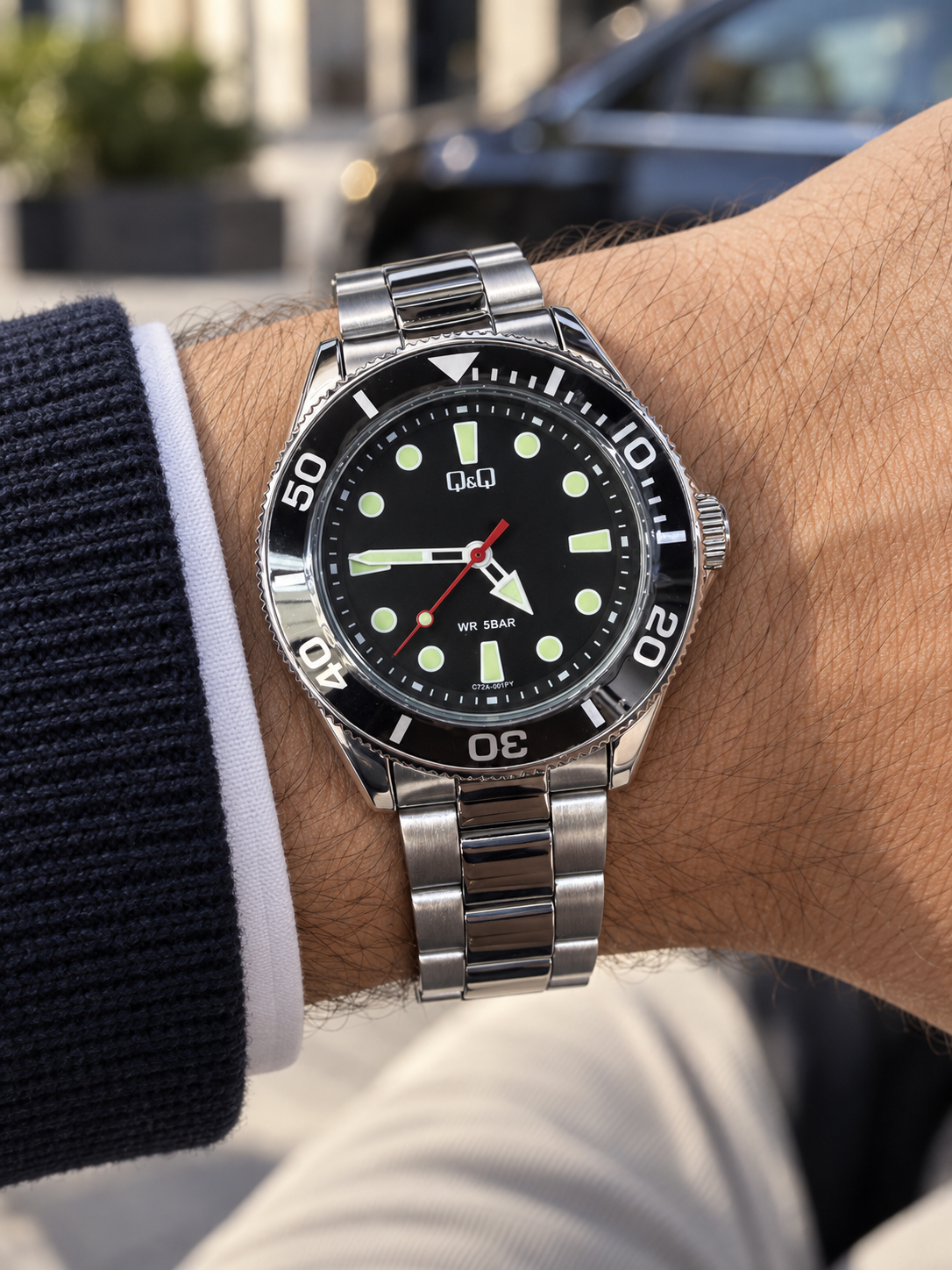 Reloj Q&Q de Hombre CZ2A-002PY !