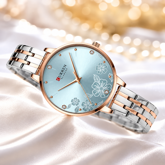 Reloj Curren Dama 9068+ Esfero Curren+ Bolsa de Regalo!