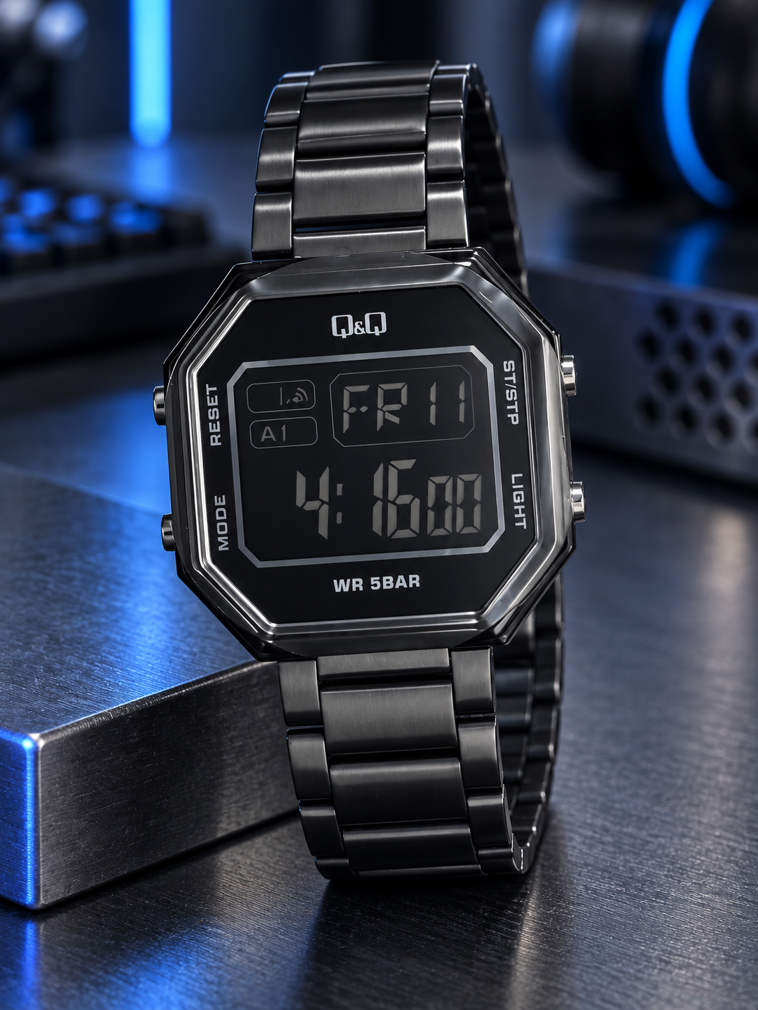 Reloj Q&Q M206J008Y – Digital deportivo para hombre
