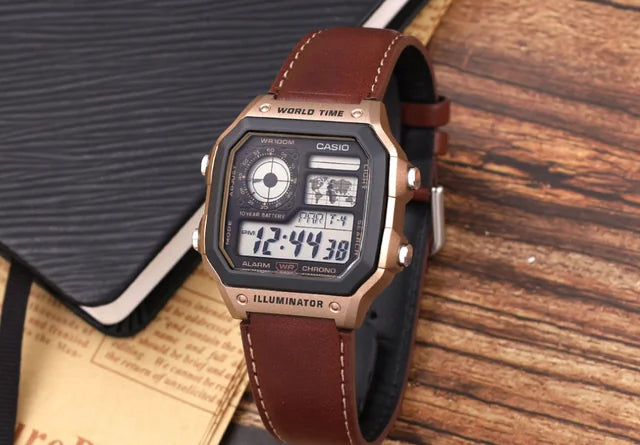 Reloj Casio AE-1200WHL-5A – Estilo World Time