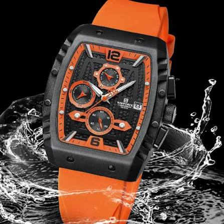 Reloj Naviforce 8025 Goma ✅