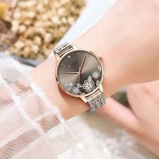 Reloj Curren Dama 9068+ Esfero Curren+ Bolsa de Regalo
