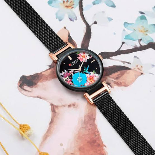 Reloj de dama 9053+ Esfero Curren+ Bolsa de Regalo!