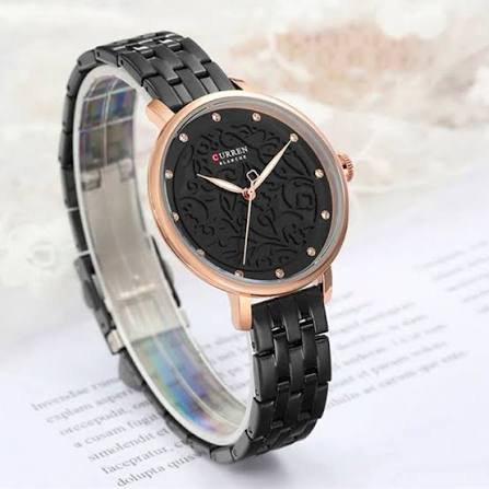Reloj de Dama Curren 9046 + Esfero Curren+ Bolsa de Regalo!