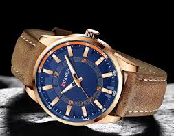 Reloj de hombre curren 8390 + Esfero Curren+ Bolsa de Regalo