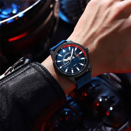 Reloj de Hombre Curren 8421 + Esfero Curren+ Bolsa de Regalo