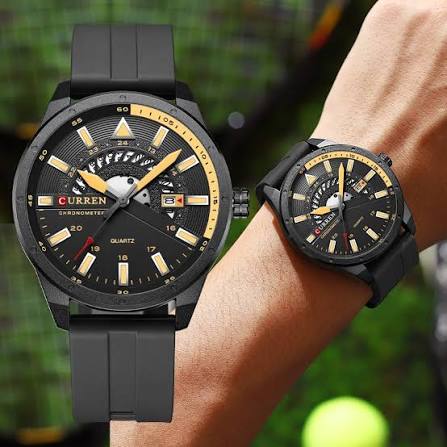 Reloj de Hombre Curren 8421 + Esfero Curren+ Bolsa de Regalo