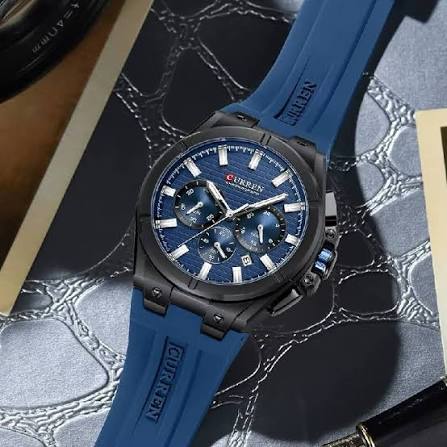 Reloj de Hombre Curren 8487+ Esfero Curren+ Bolsa de Regalo