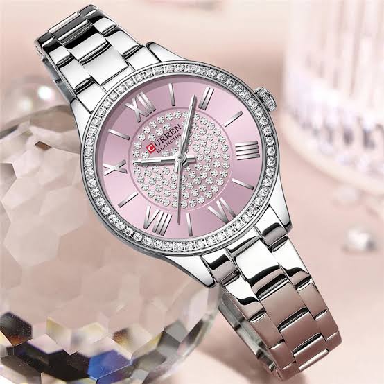 Reloj Curren Dama 9084+ Esfero Curren+ Bolsa de Regalo