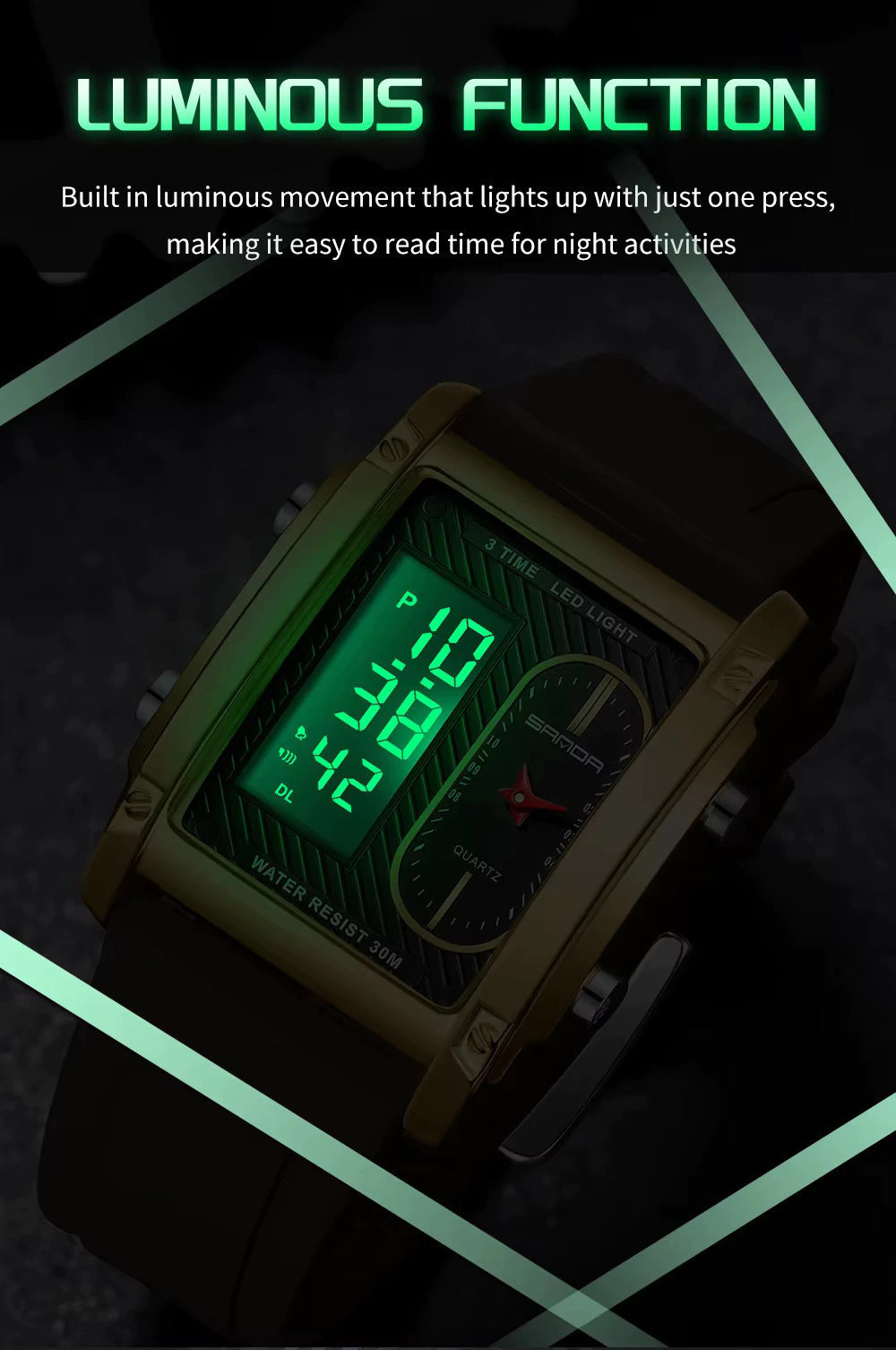 Reloj Deportivo Sanda 3328