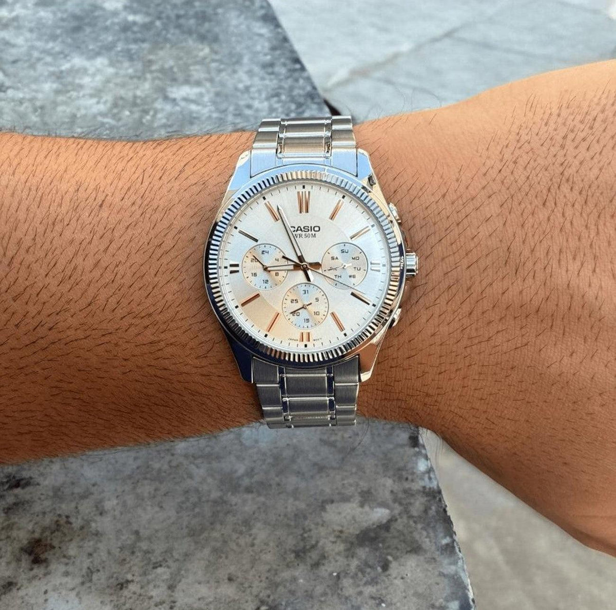 RELOJ PARA HOMBRE CASIO MTP-1375D-7AVDF✅