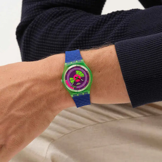 Reloj Swatch Neon Skychart – SO28G704