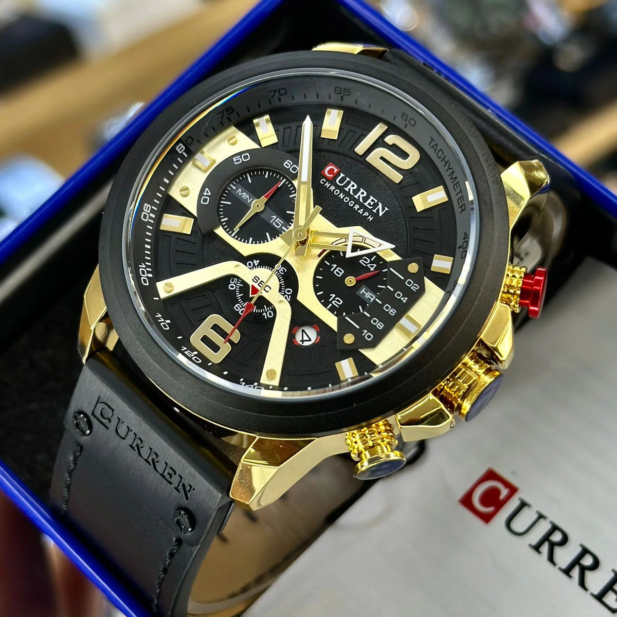 Reloj de Hombre Curren 8329+ Esfero Curren+ Bolsa de Regalo✅