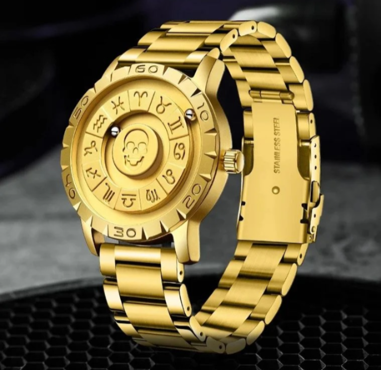 Reloj Foxbox Balines Acero y Cuero ♂️✅