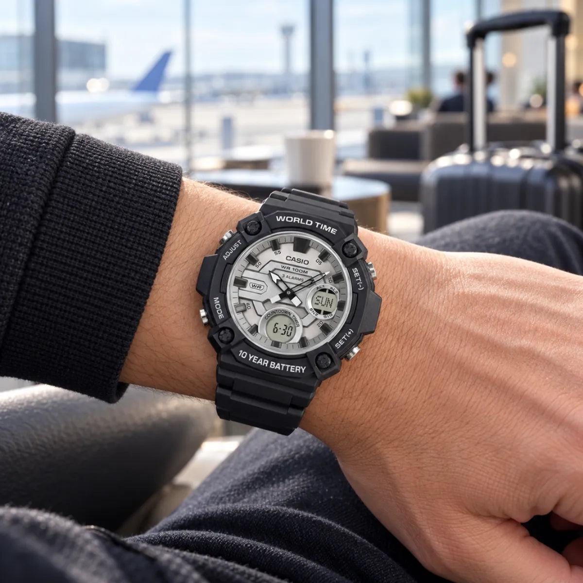 Reloj Casio Caballero AEQ-120W-7AVDF✅