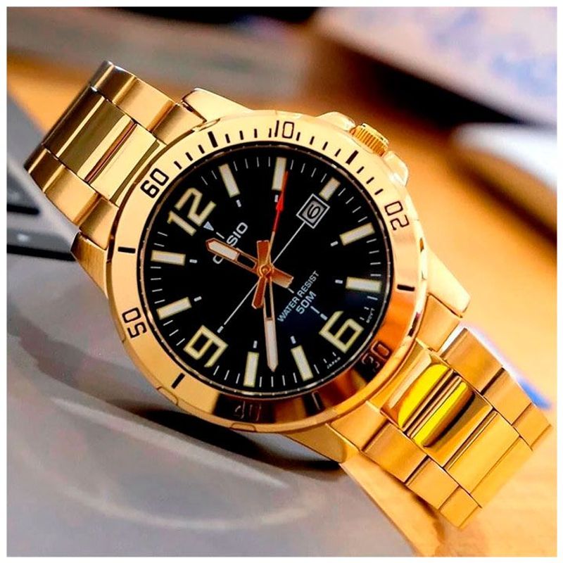 Reloj Casio Caballero MTP-VD01G-1BVUDF✅